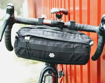 Bolsa para manillar de bicicleta, regalos para bolsa deportiva para bicicleta, bolsa para bicicleta para embalaje de alimentos, bolsa para barra, bolsa para grava, bolsa para bicicleta, bolsa para barril estilo personalizado.