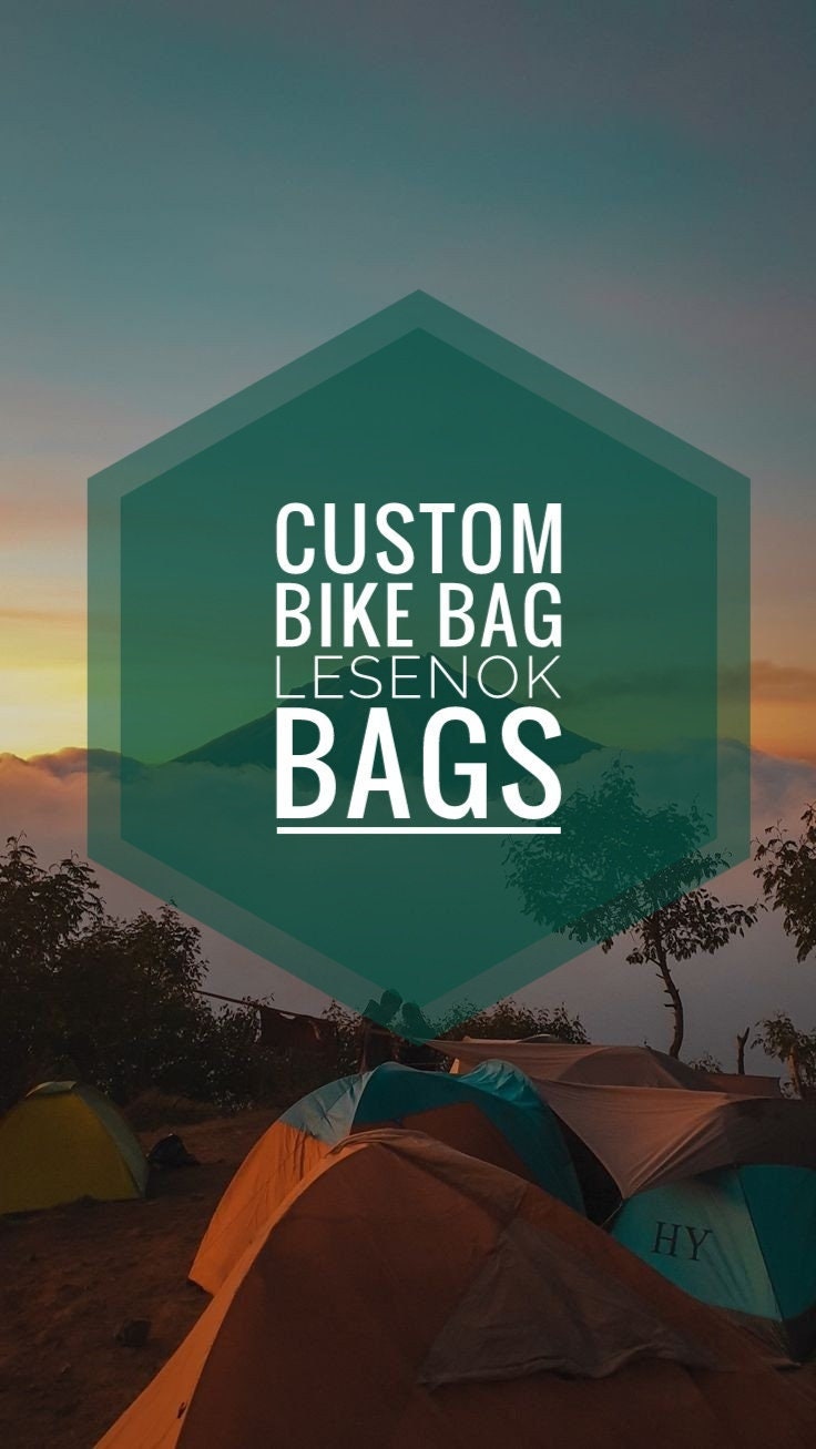 Sacoche de vélo personnalisée, accessoires de vélo de sacoches, production de sacoches de vélo personnalisées, sacoche de guidon de vélo, anniversaire