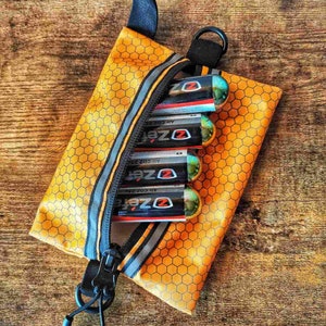 Bolsa de guidão Mini, Bolsa de bicicleta Ouça presentes para ferramentas, Bolsa de bicicleta, Pequena bolsa com zíper, carteira de viagem, mini bolsa de ferramentas, bolsa de cosméticos de viagem,