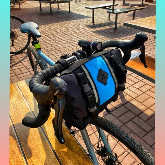 Borsa Da Manubrio Per Bicicletta 1L – Impermeabile, Con Tracolla Rimovibile E Dettagli Riflettenti, Per Mountain Bike E Bici Da Corsa, Nero