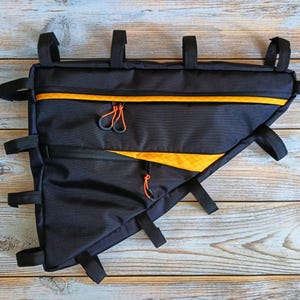 Bike bag Frame gear Gravel bicycle ride bag pack, Cycling bags (Personal bike bags) Cycling gifts, For  Travel Bike accessories gifts