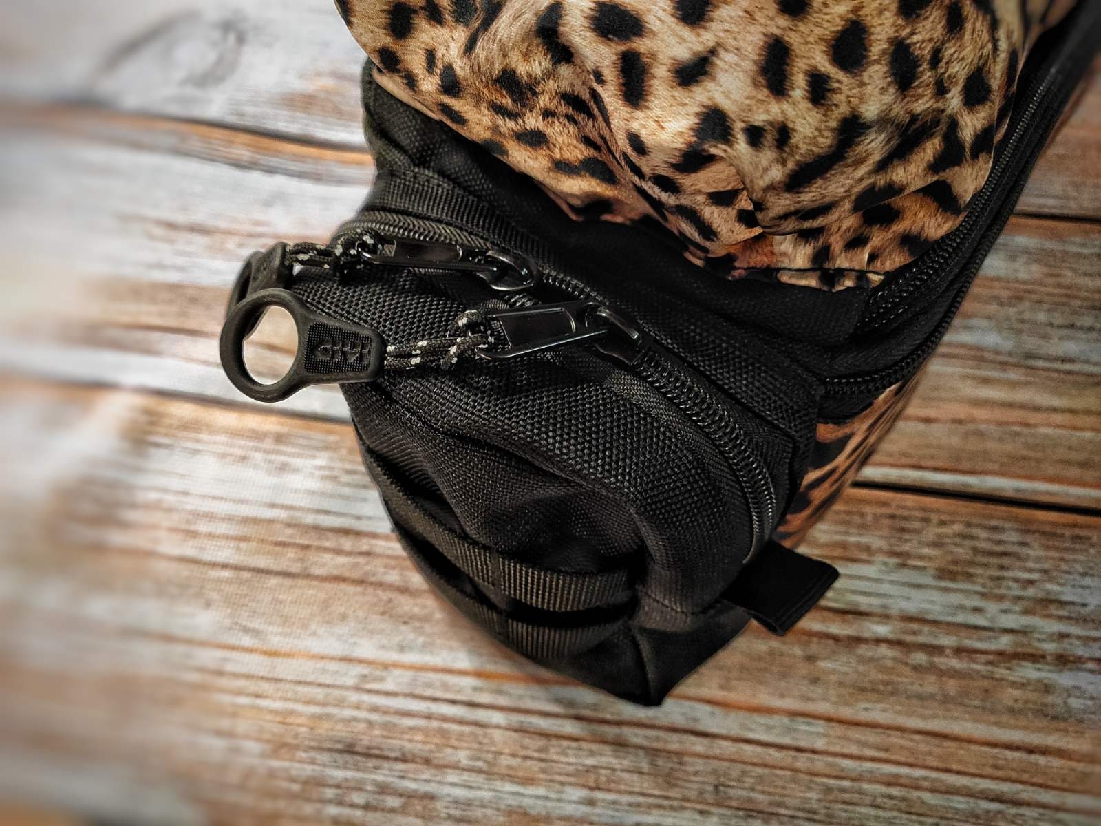 EG x BAGSINPROGRESS - Micro Tote - Brown Nyco Leopard Print