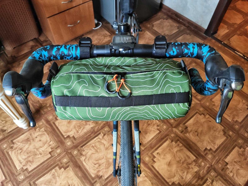Bicycle Handlebar Bag. Burrito Bag Bike. Cycling Bag Gifts. Etsy