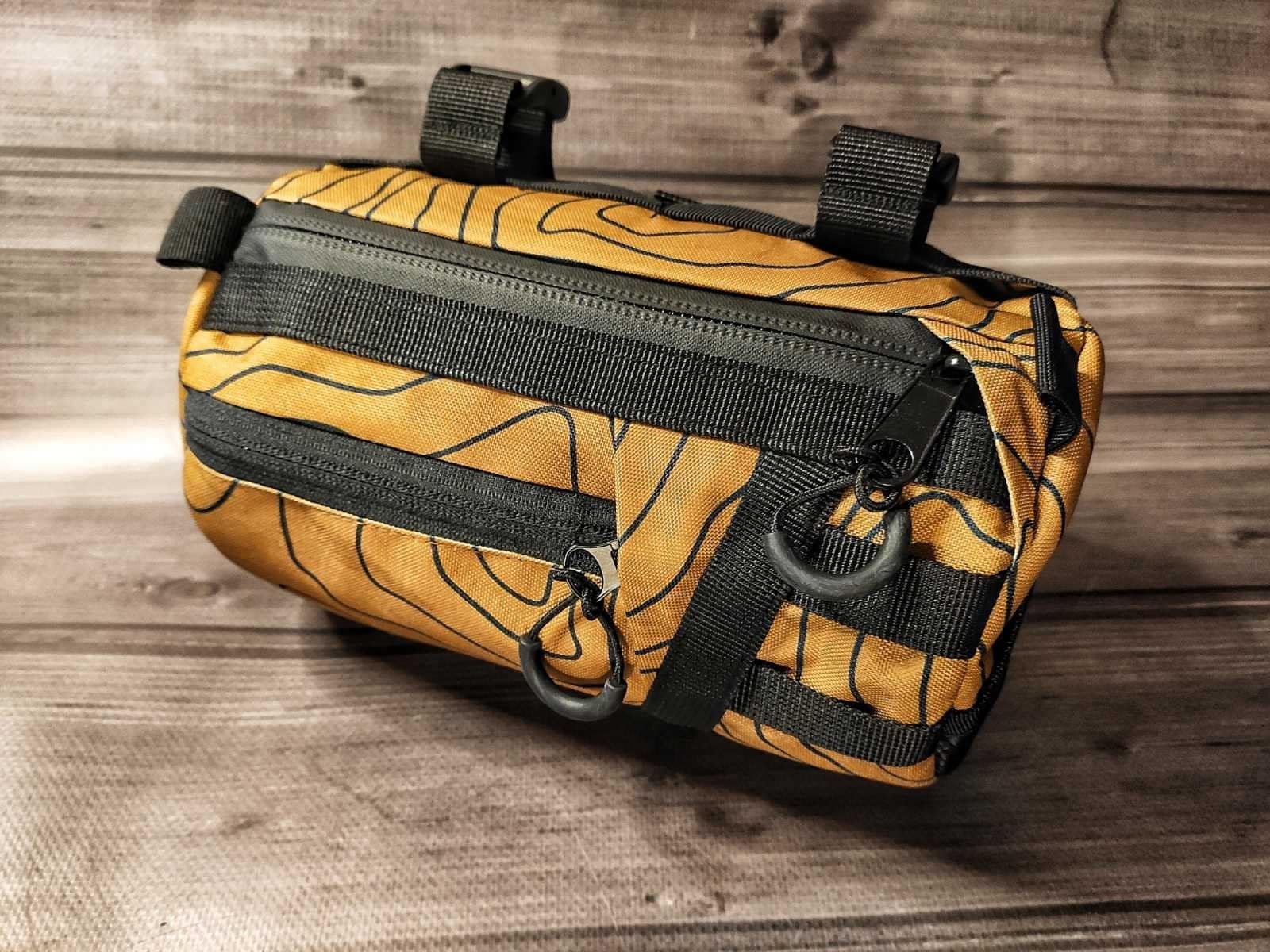 Bolsa de barril Bolsas de ciclismo urbano con estilo para viajeros, Bolsa frontal de regalo para bicicletas, Paquete de bolsas para bicicletas, Bolsa de grava, embalaje para bicicletas de ciclismo, Manillar.
