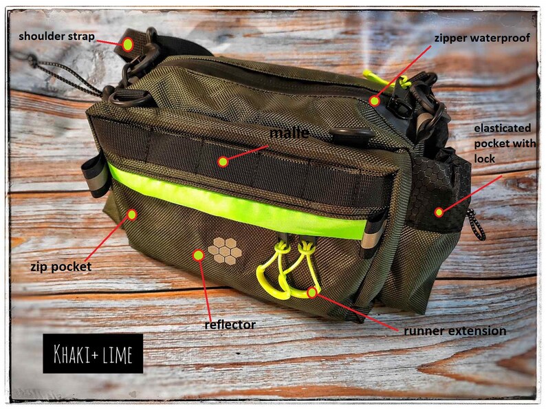 Handlebar Bag. Cycling Gear Bag. Travel Bag Gifts. Bicycle Bag Etsy