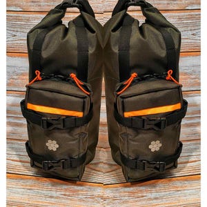 Bolsa para bicicleta, bolsa para garfo, acessórios para bicicleta, presente para ciclismo, bolsa para passeio, aniversário do ciclista, bicicleta ao ar livre, bolsas para ciclismo, bolsa de viagem, equipamentos para bicicleta.