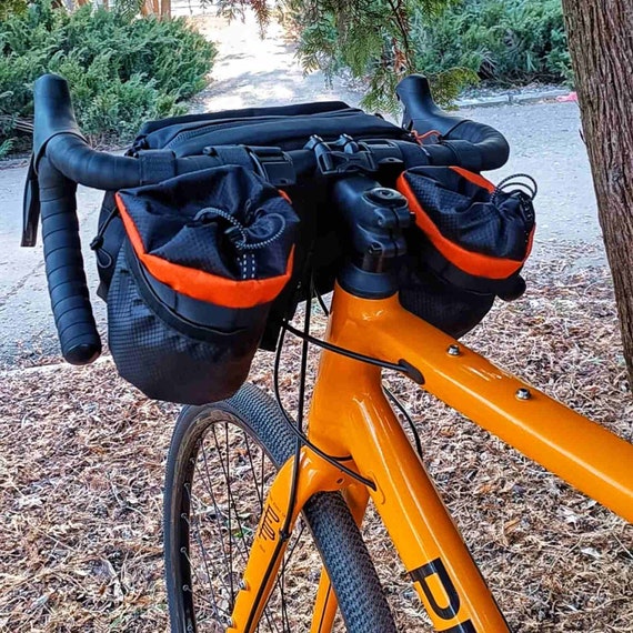 Bolsa de manillar. Bike Bag Orange bolsa de alimentación. Regalos de  ciclismo, equipo de bolsa de manillar de bicicleta, viaje de bolsa de  bicicleta, accesorios de bicicleta -  España