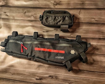Cuadro bicicleta bicicleta bolsas de 2 juegos, para regalos de ciclismo, decoración de bolsa de viaje de grava, accesorios para bicicletas, para aniversario del ciclista - ciclismo urbano