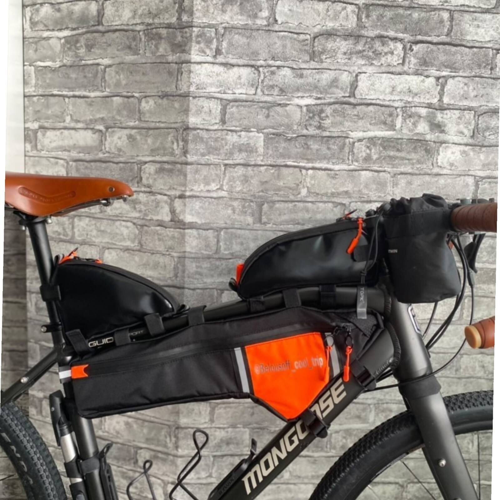 Custom full frame bag Personal bike bagsLesenokbag Etsy