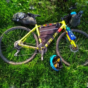 Bolsas para cuadro completo/Bolsas para cuadro de bicicleta/(Regalos personales para ciclismo) Bolsa para alforja Bicicleta/Accesorios para cicloturismo.