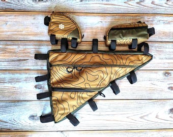 Bicycle bag Seat Custom Frame Bag Seat, Cycling Bags gifts,(Personal bike bags) Bike  gravel, Cycling gifts for road trip, Bike accessories