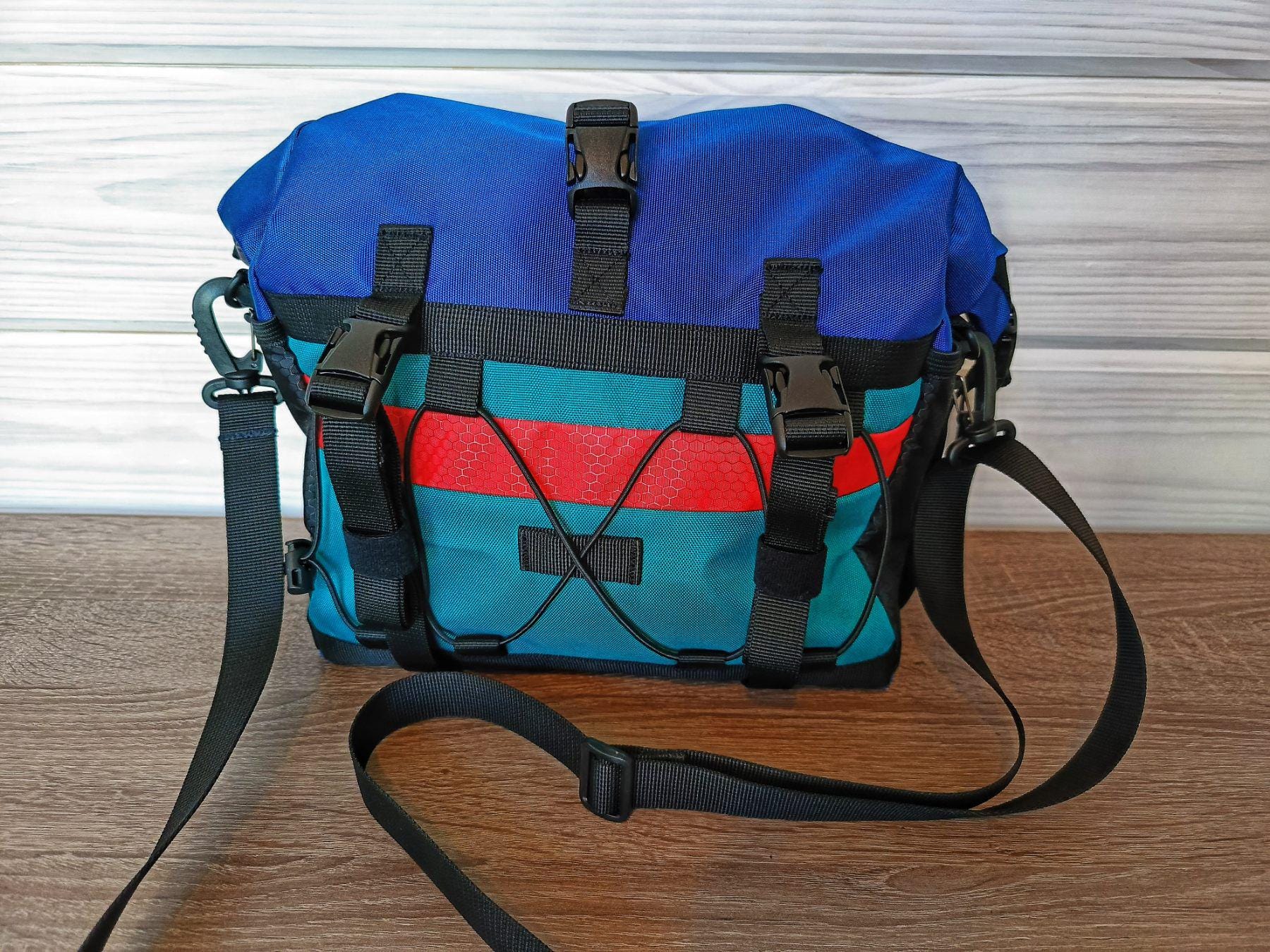 Sacoche Guidon Vélo Newlooxs Vigo Handlebar Bag Noir Klickfix 8.5 L