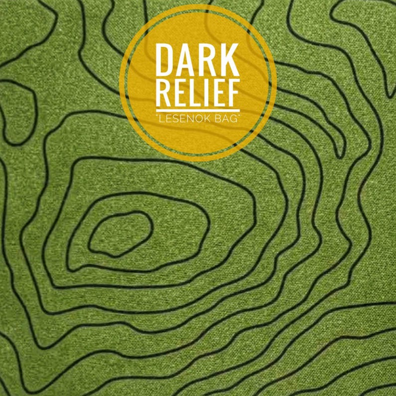 Shoulder Bag Messenger Bag Mushroom Bag Travel Bag Oliva Khaki Ita