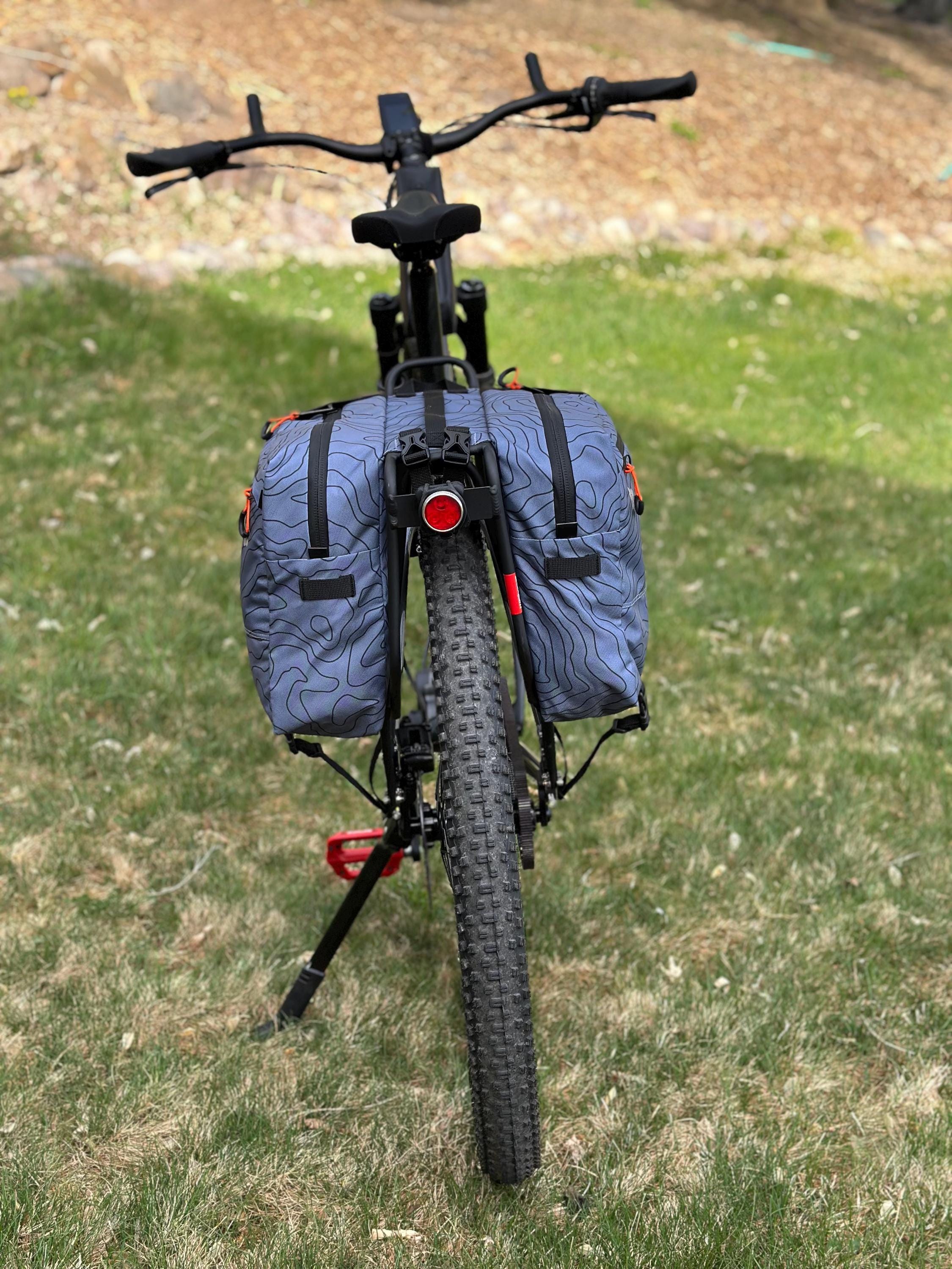Rear Trunk Bike Bag Custom  Bike Accessories Biking style gear, bicycle gear gifts, bicycle saddle bag gravel , for the city bike bag