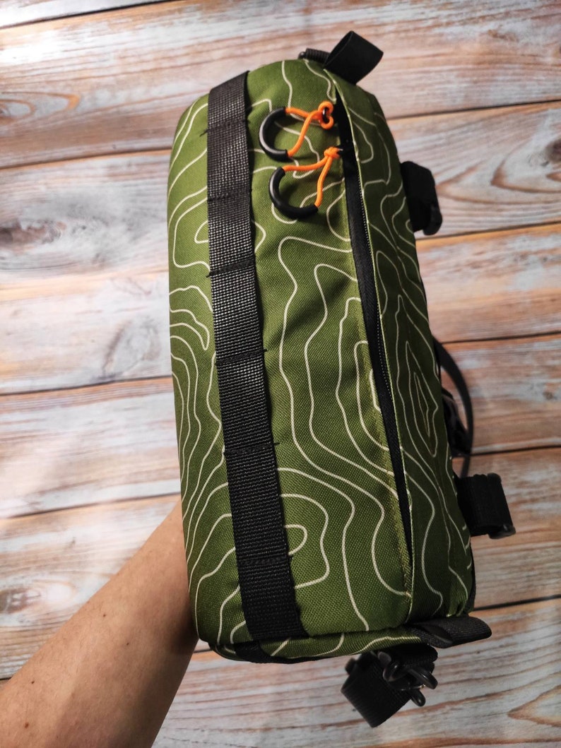 Bicycle Handlebar Bag. Burrito Bag Bike. Cycling Bag Gifts. Etsy