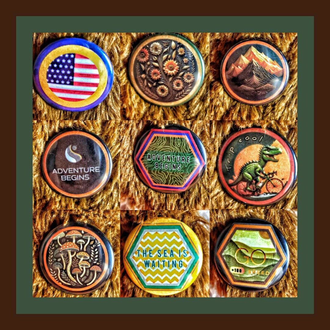 Metal Badges for Backpacks Gifts in Bag Patch Pins and Etsy