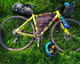 Custom full frame bag (Personal bike bags)-Lesenokbag - Packing For Bikepacking For Bike Travel