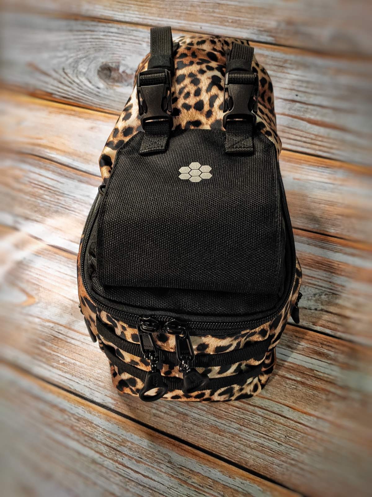 Bike Bag Leopard. Trunk Bag Pack. Bicycle Gear. Cycling