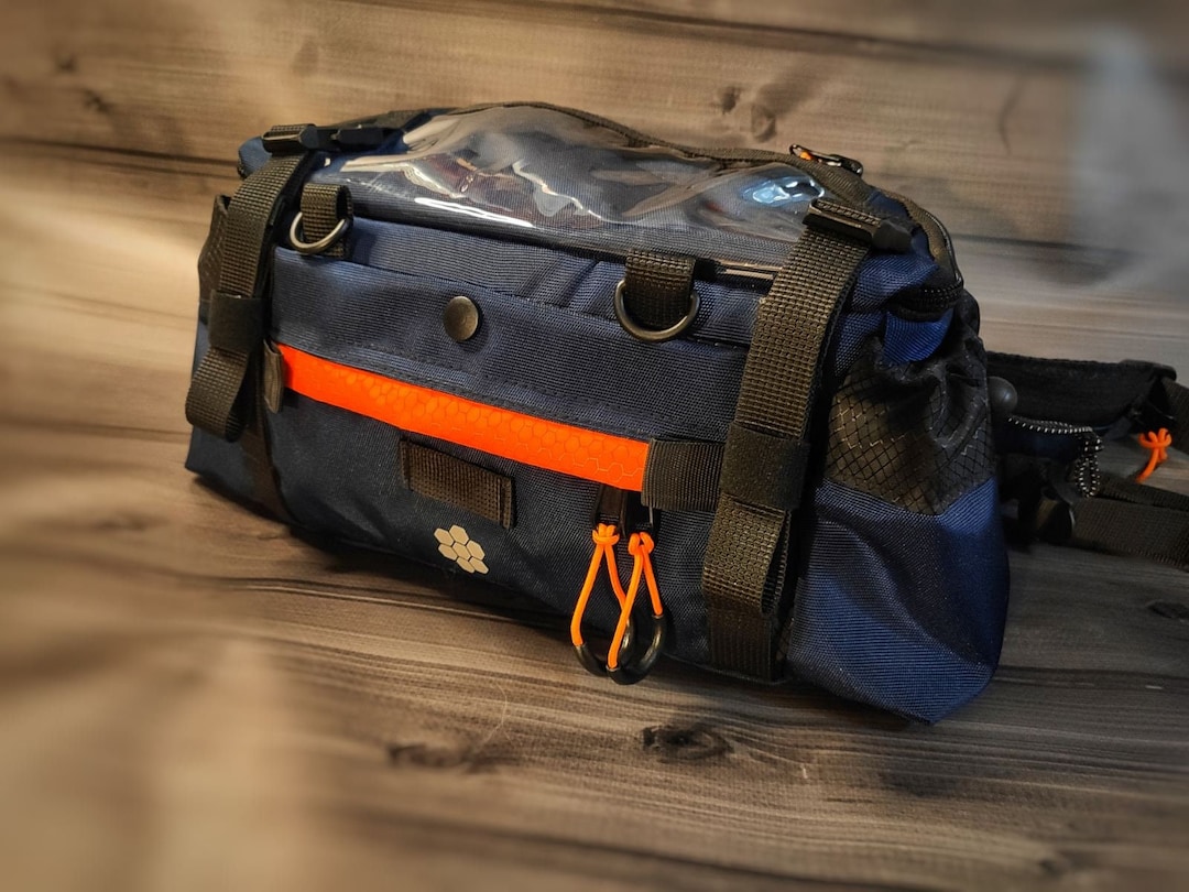 Handlebar Bike Bag. Cycling Belt Bag, Custom Fanny Pack Bum Bag. Gravel