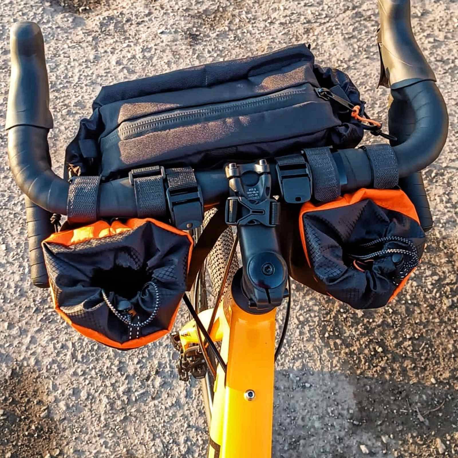 Handlebar Bag. Bike Accessory. Feed Bag Bike, Cycling Gifts