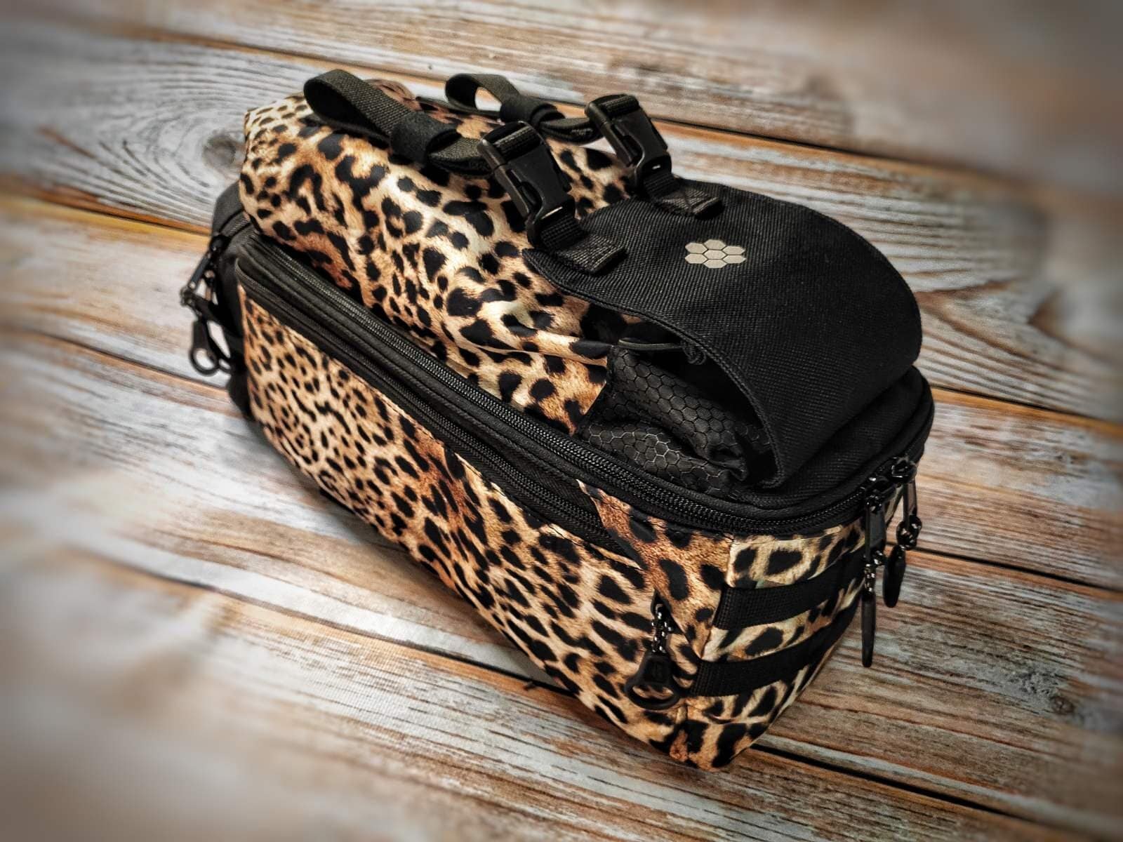EG x BAGSINPROGRESS - Micro Tote - Brown Nyco Leopard Print
