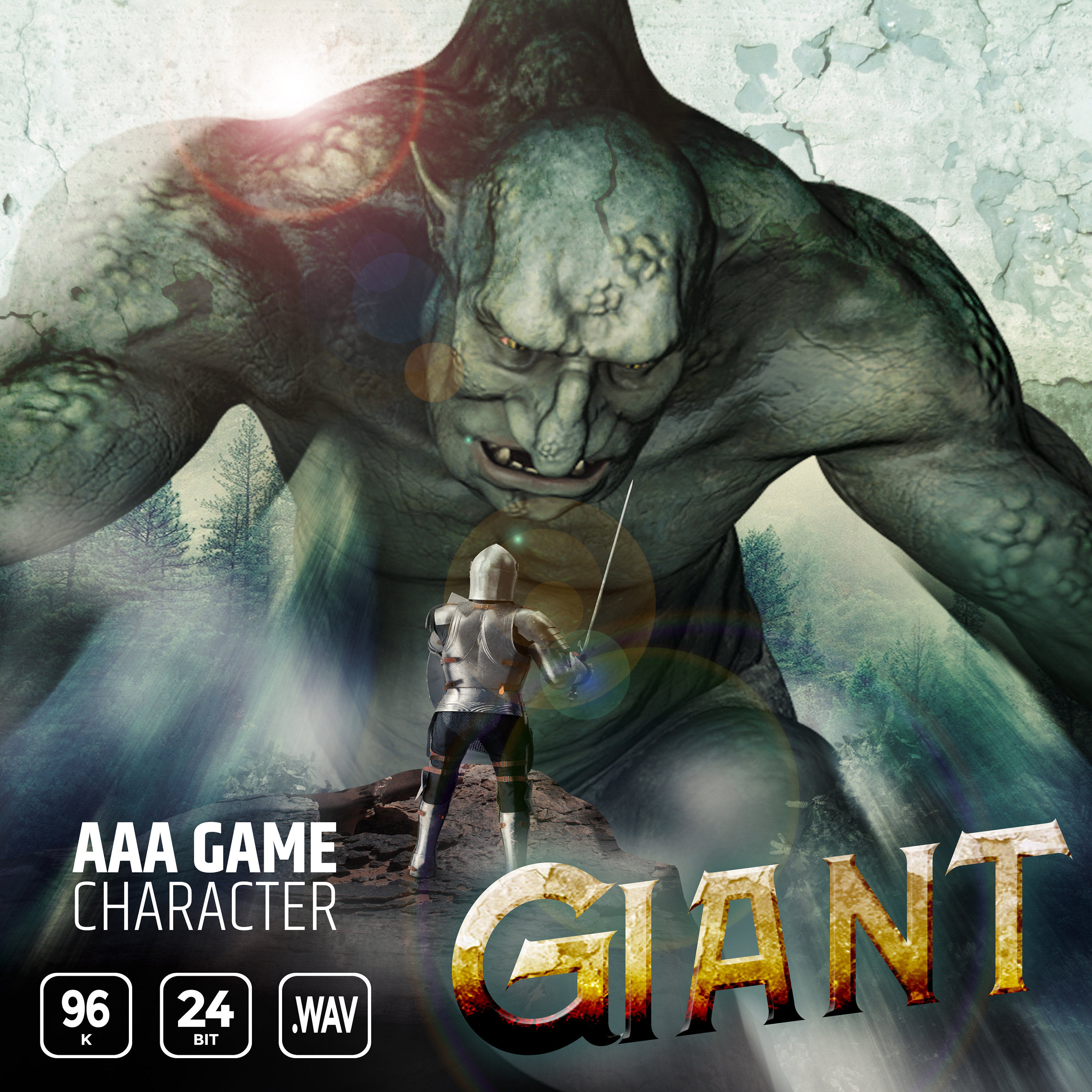 AAA Game Character Giant Royalty Free Sound Effects Game 