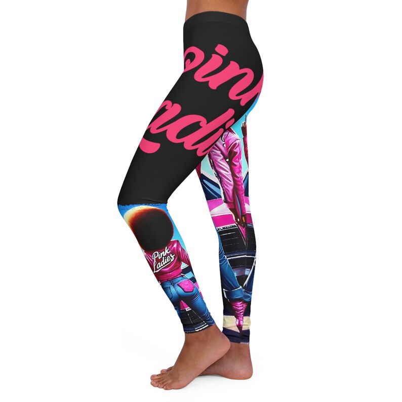 Leggings de licra para mujer Grease AOP imagen 8