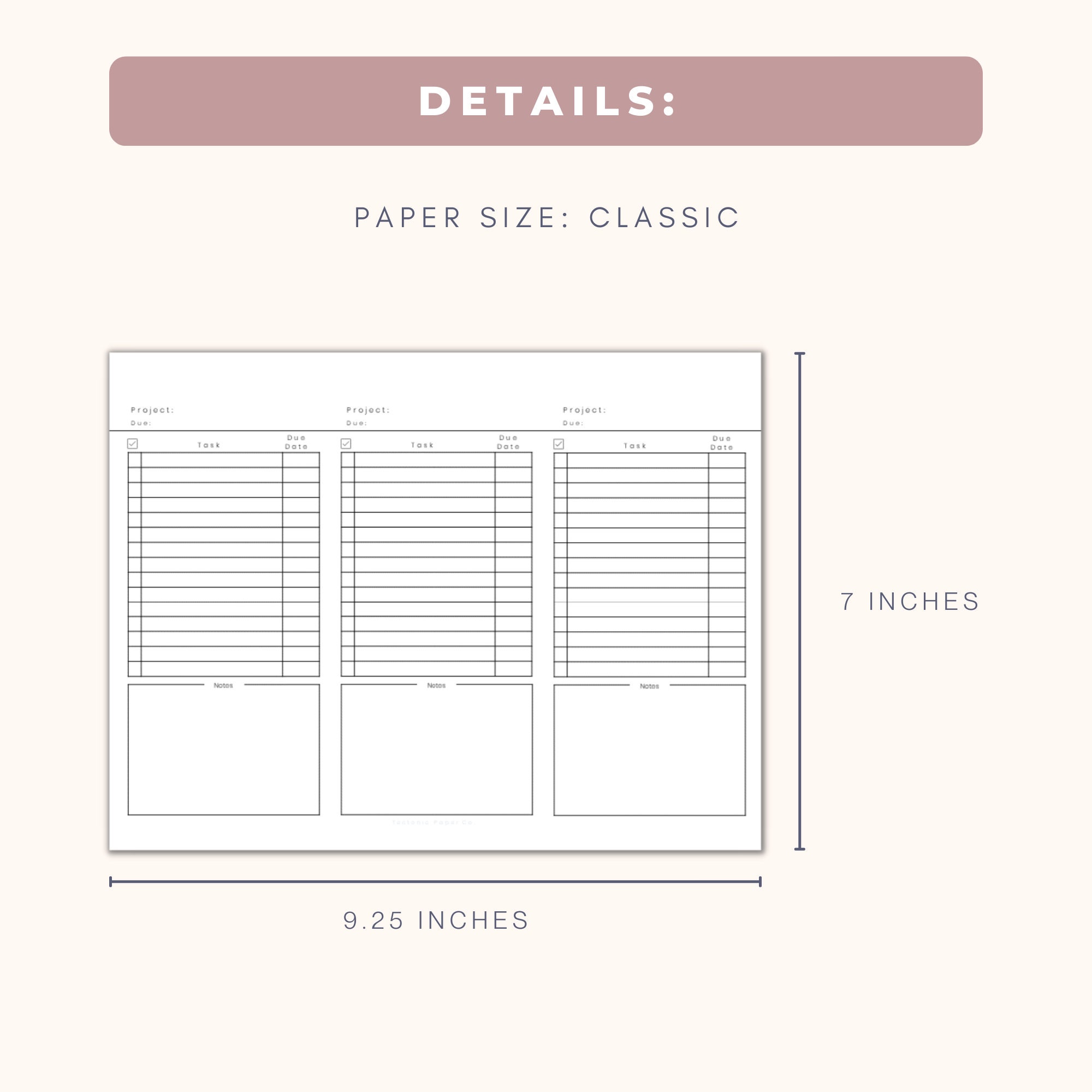 CLASSIC Master to Do List Planner Printable Task List - Etsy