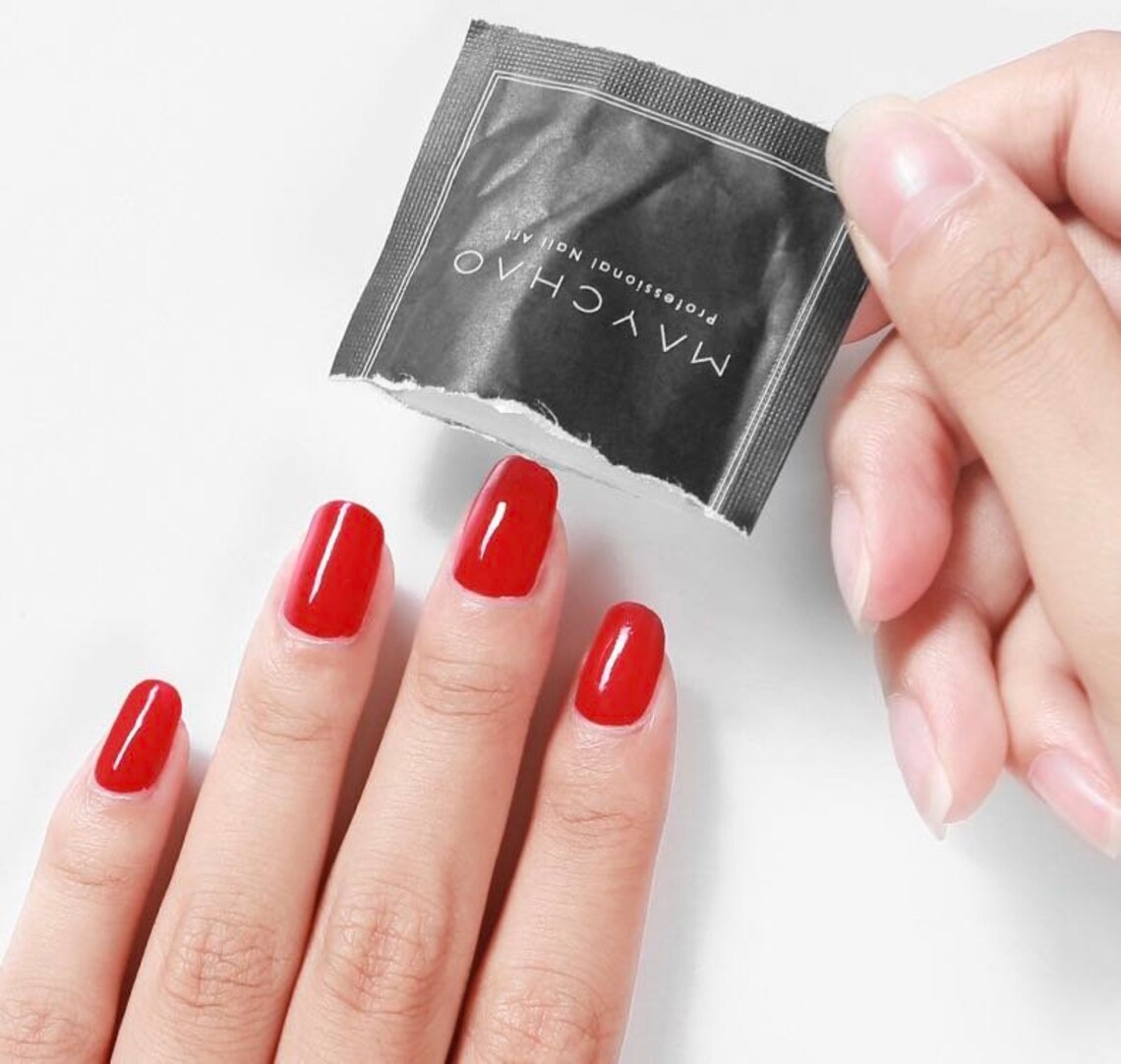 Professional Nail Remover Wipes 200PC Etsy