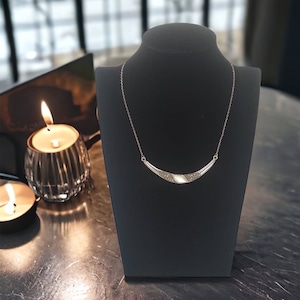 Stylish silver necklace 925 silver silver chain 38 cm long, elegant look, high-quality workmanship, marcasites, vintage women&#39;s necklace chain