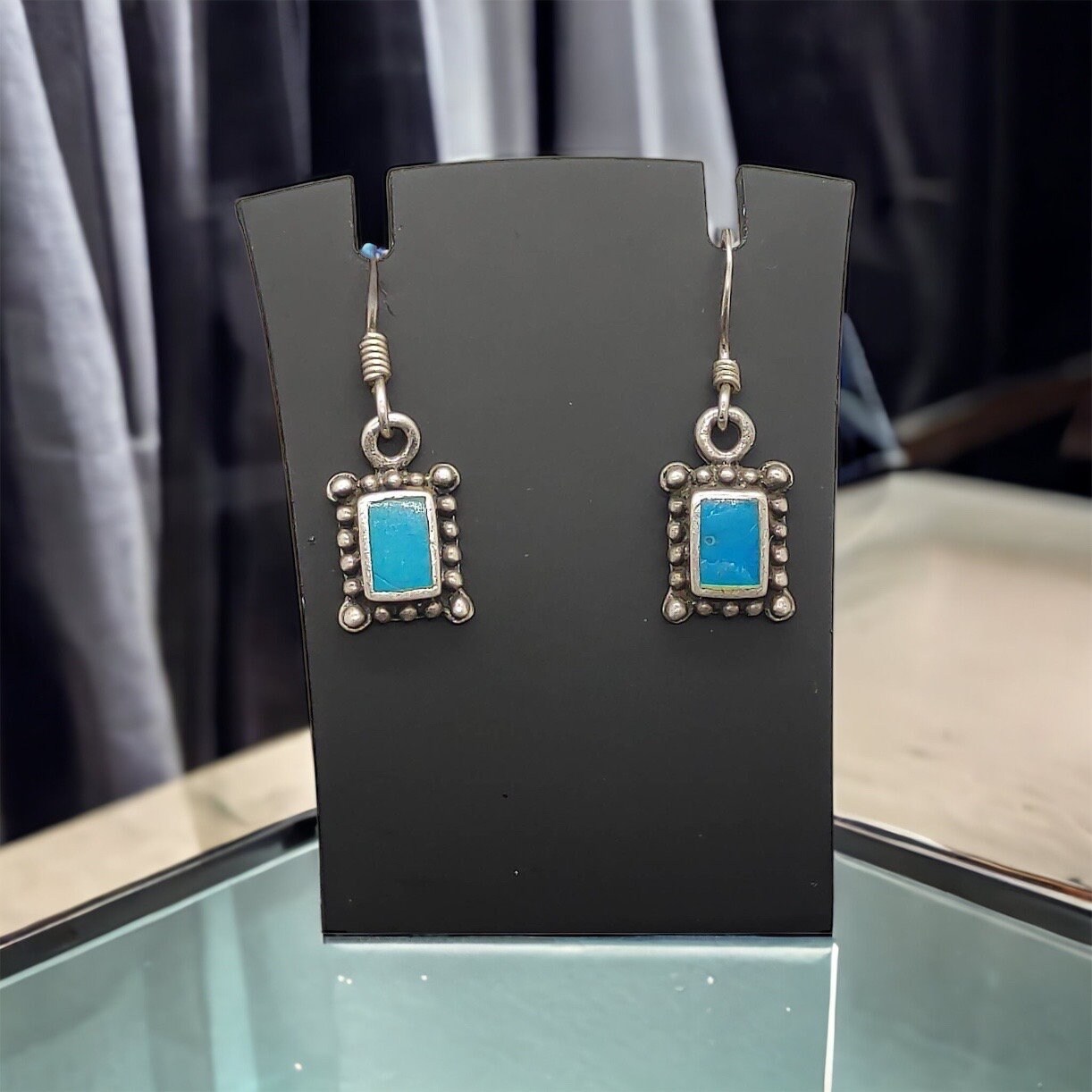 Earrings hanging earrings silver 925 threader women's stud earrings vintage design ear studs retro timeless