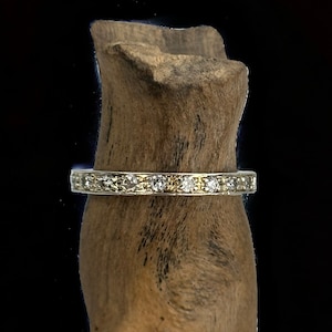 Silver ring 18.1 mm size. 57 Vintage 925 silver women&#39;s ring with zirconia silver ring girls noble