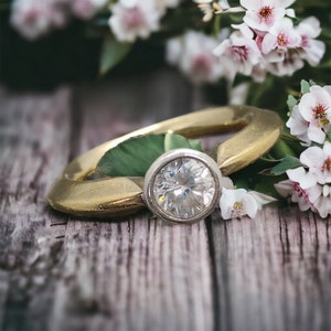 Ring 17.2 mm size. 54 zirconia vintage 925 silver silver ring women&#39;s ring
