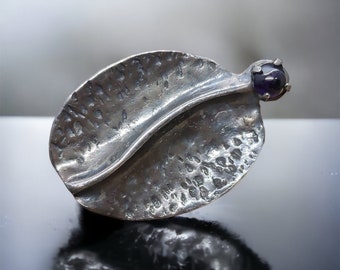 Broche Vintage En Argent - Années 20-30 - Occasion - Bijou Ancien
