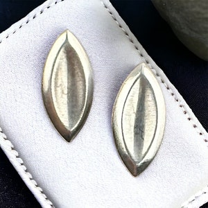 Ohrstecker 925er Silber recycled upcycling Unikat ca 11,7 Durchmesser 5,5mm breit Ohrringe Ohr Stecker Damen Mädchen