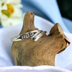 Ring 17.8 mm size. 56 silver ring 925 silver women&#39;s ring vintage gemstone patina retro timeless beautiful zirconia