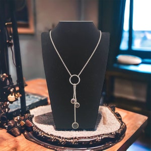 Stylish silver necklace 925 silver chain 41.5 cm elegant look high quality vintage zirconia women&#39;s chain necklace