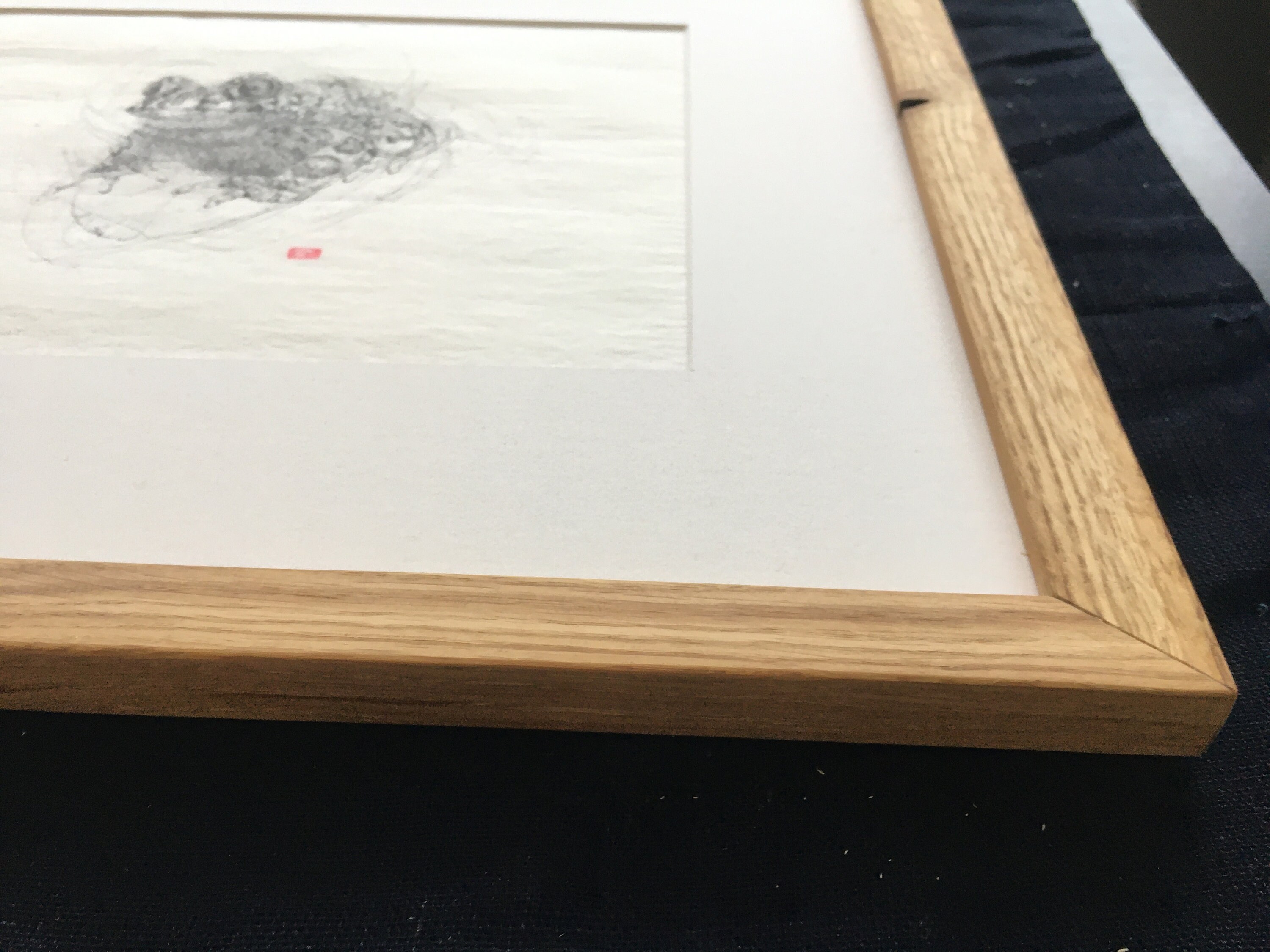 Natürliche Holz Eiche Rahmen Massivholz Rahmen 455 395 C | Etsy