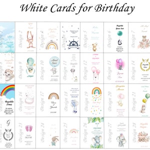 You can make any changes you want to the designs. You can print the text you want on the card. The best quality kraft card and white card are used.