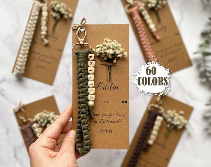 Personalized Bridesmaid Proposal Box Gifts For Wedding, Tie The Knot Gift for Bridesmaid Proposals, Maid Of Honor Gifts, Bridesmaid Gifts