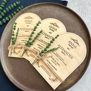 There are personalized inscriptions and flowers on the wood.