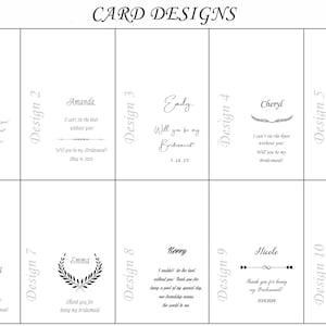 There are 10 customizable designs available.
