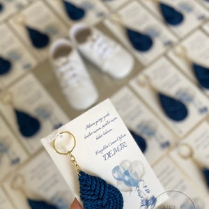 These keychains are custom made. The thread I use in the macrame keychain is 100% cotton. The knitting is done tightly and regularly. Thus, there is absolutely no opening or disintegration in the keychain.
