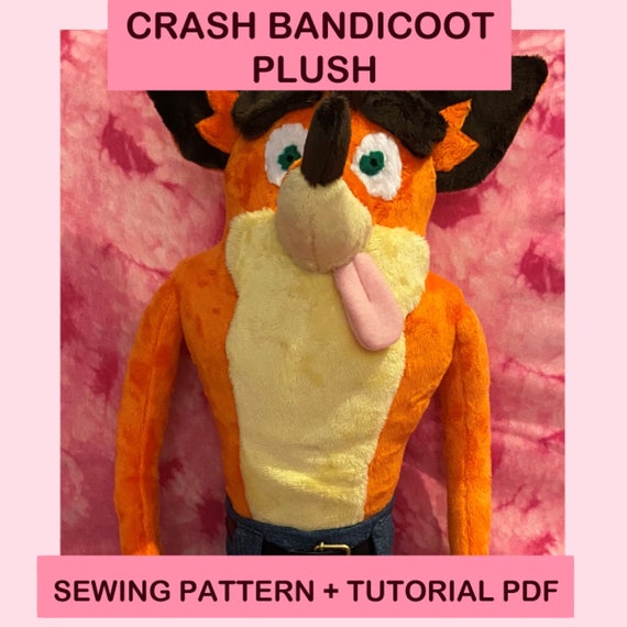 crash bandicoot plush