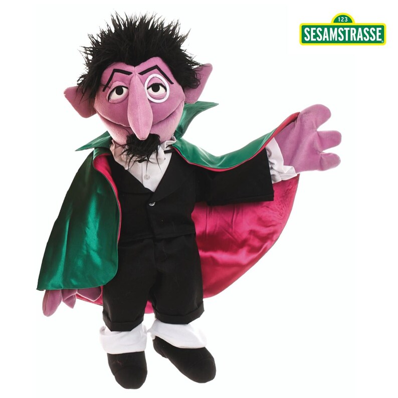 Count Von Count From Sesame Street - Etsy