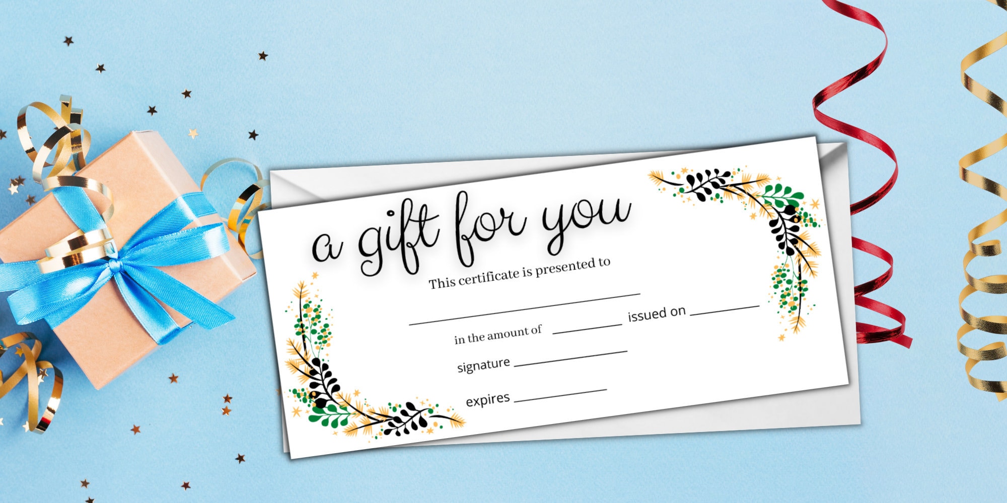 Gift Certificate Template Svg Scentsy Gift Card PDF SVG PNG Etsy