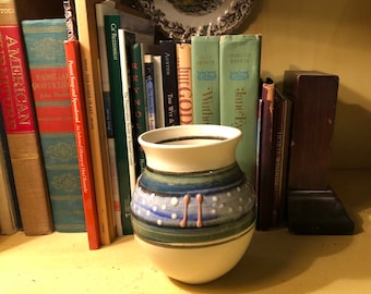 Handcrafted Ceramic Vase with Unique Decoration