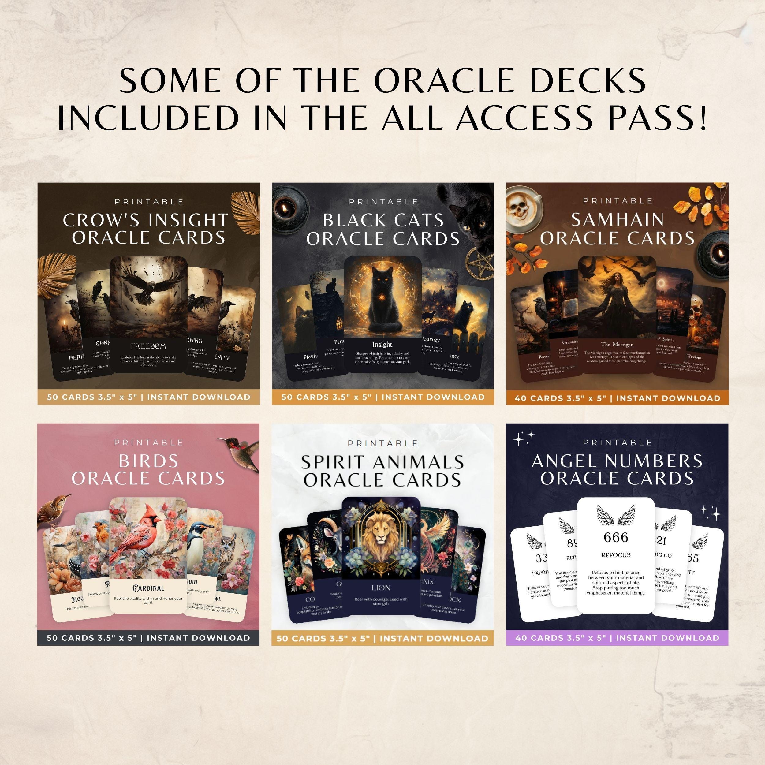 Oracle Cards All Access Pass With Print & Sell Commercial License