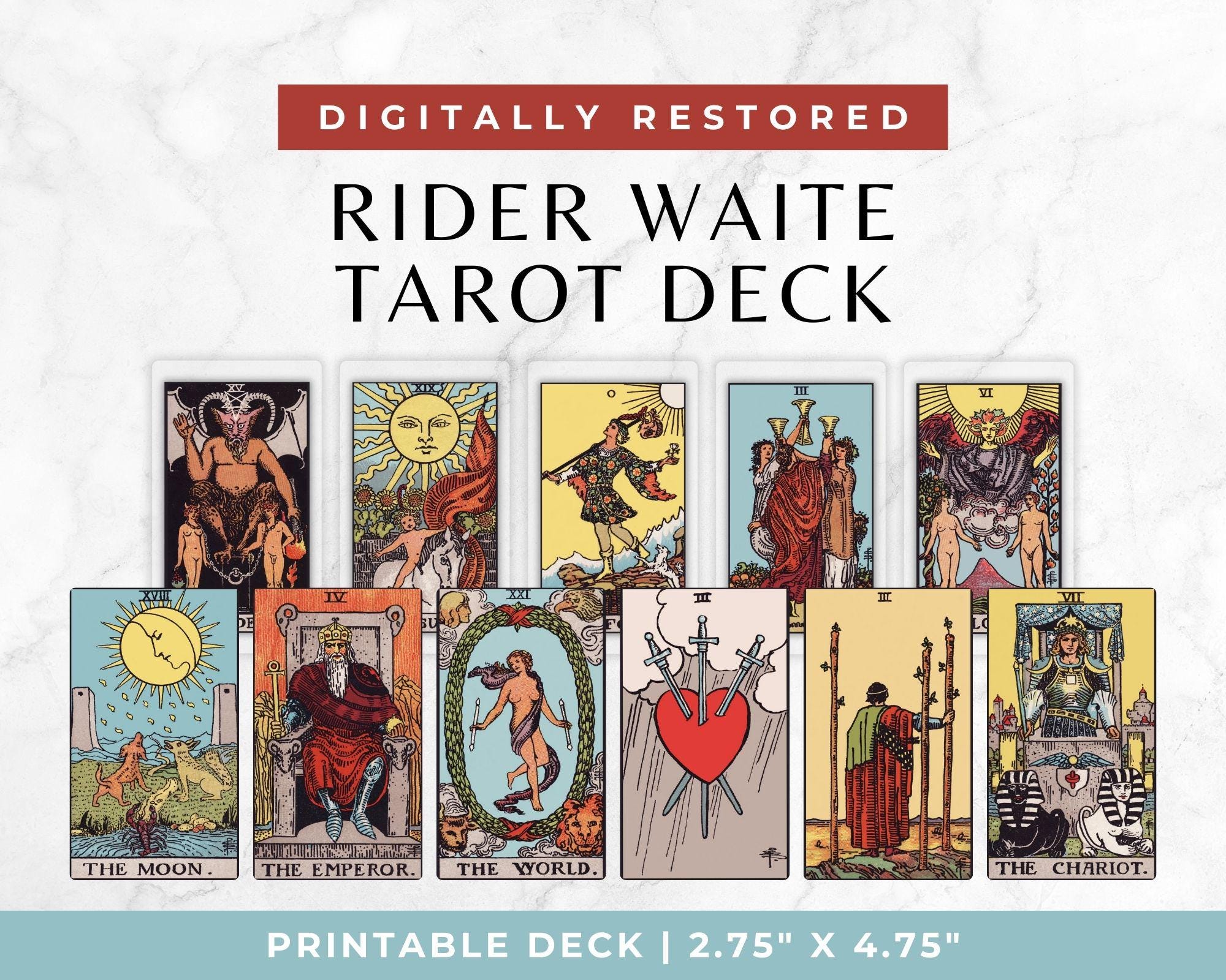 Baby tarot cards - Etsy 日本