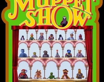 The Muppet Show 70s TV show retro style t-shirt small to 3XL